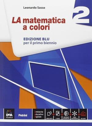 Copertina Matematica A Colori (La) Edizione Blu Volume 2 + Ebook