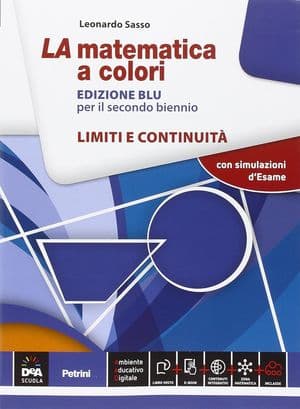 Copertina Matematica A Colori (La) Edizione Blu Limiti E Continuitã + Ebook
