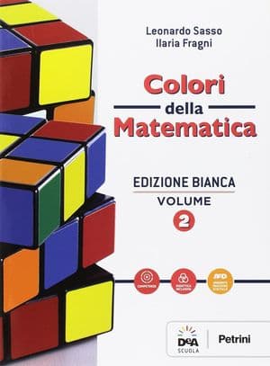 Copertina Colori Della Matematica - Edizione Bianca Volume 2 + Ebook Scaricabile