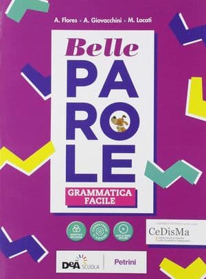 Copertina Belle Parole Grammatica Facile - Bes + Ebook
