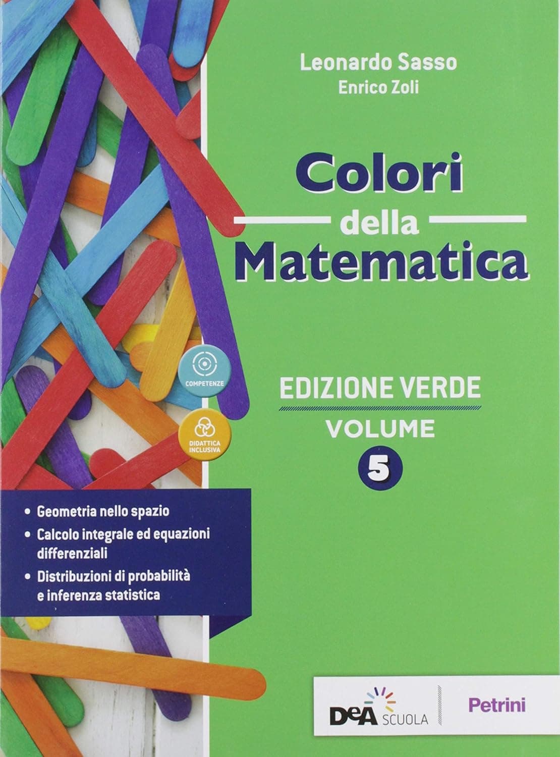 Colori Della Matematica - Edizione Verde Vol. 5 + Ebook +