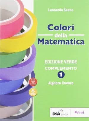 Copertina Colori Della Matematica - Edizione Verde Complemento 2 + Ebook