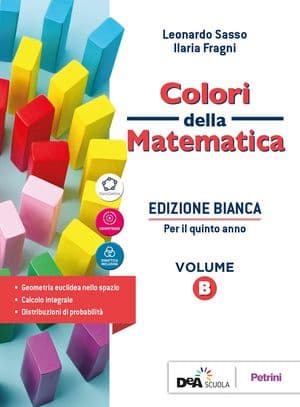 Copertina Colori Della Matematica - Edizione Bianca Volume B + Ebook