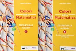 Copertina Colori Della Matematica - Edizione Gialla Algebra 1 + Ebook +