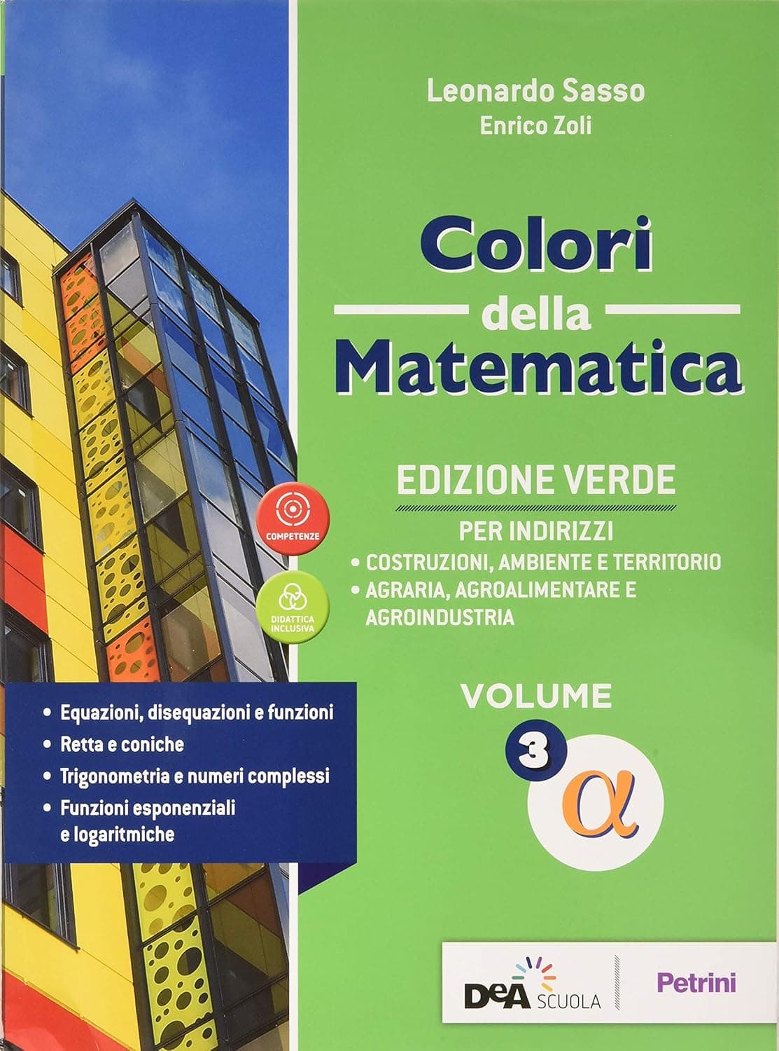 Colori Della Matematica - Edizione Verde Vol. 3 Alfa + Ebook +