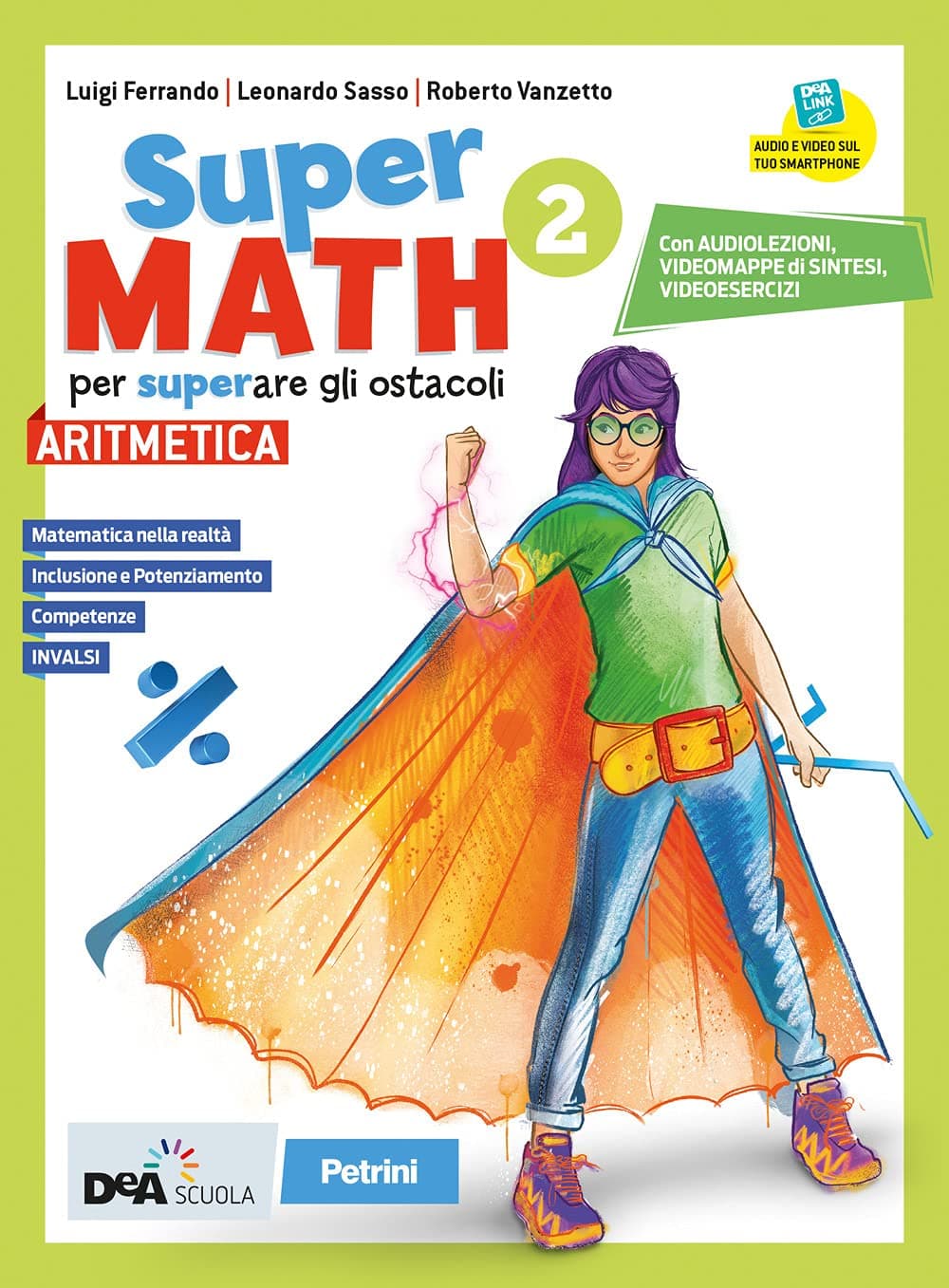 Supermath-Arit.Vol 2+Geometria 2+Easy Book(Su Dvd)+Ebook