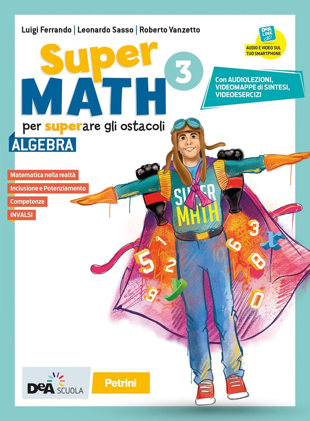 Supermath-Algebra+Geometria 3+Easy Ebook(Su Dvd)+Ebook