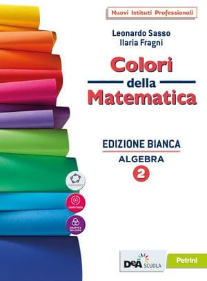 Copertina Colori Della Matematica-Edizione Bianca Algebra 2+Algebra 2 Quad+Alg.2 Ebook