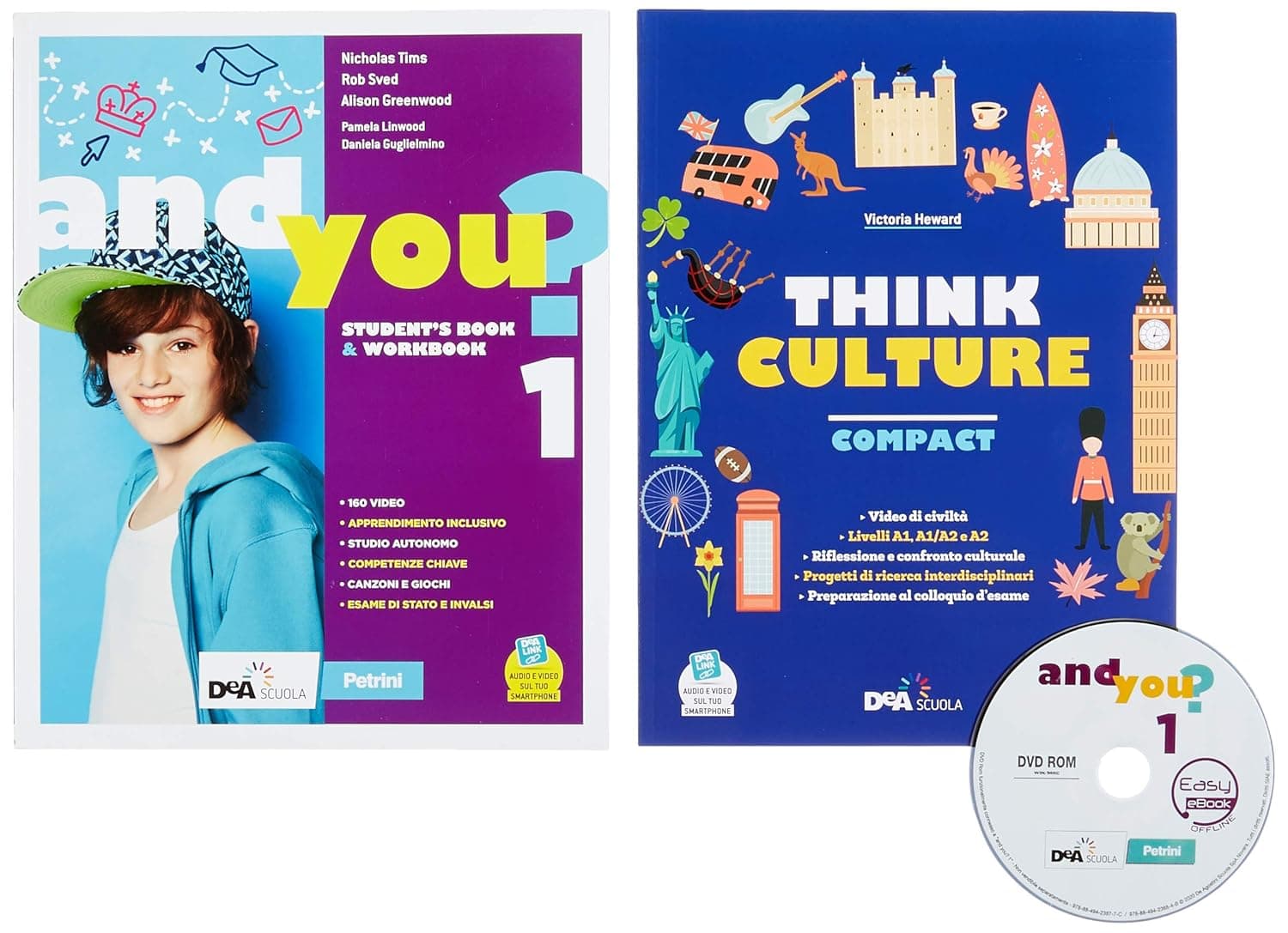 And You?Student'S Book & Workbook1+Easy Ebook1(Su Dvd)+Ebook 1+Think Culture