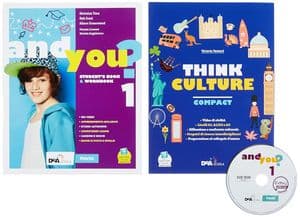 Copertina And You?Student'S Book & Workbook1+Easy Ebook1(Su Dvd)+Ebook 1+Think Culture