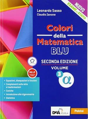 Copertina Colori Della Matematica - Ed.Blu Aggiornata-Licei Scientifici Vol3 Alfa+Ebook
