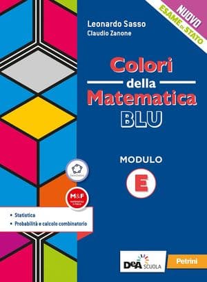 Copertina Colori Della Matematica - Ed.Blu Aggiornata-L.Scient Modulo E-Statistic+Ebook