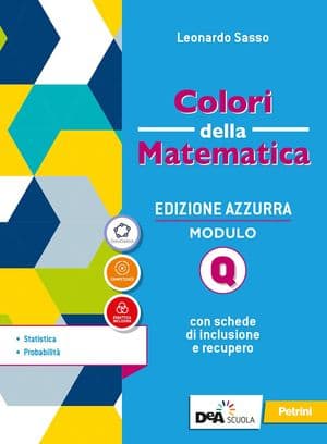 Copertina Colori Della Matematica Ed.Azzurra Modulo Q Statistica E Probab.+Ebook