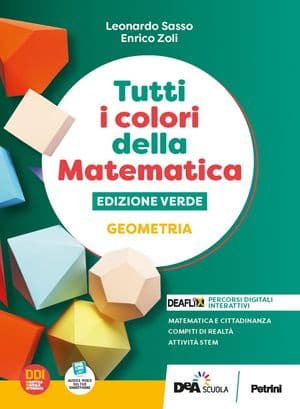 Copertina Tutti I Colori Della Matematica - Edizione Verde - Primo Biennio