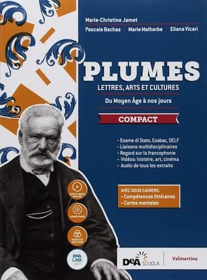 Copertina Plumes Compact + CompãTences LittãRaires + Cartes Mentales + Ebook