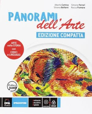 Copertina Panorami Dell'Arte Volume Edizione Compatta + Easy Ebook (Su Dvd) + Ebook