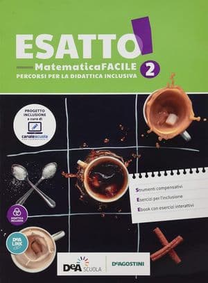 Copertina Esatto! Matematica Facile 2 + Ebook