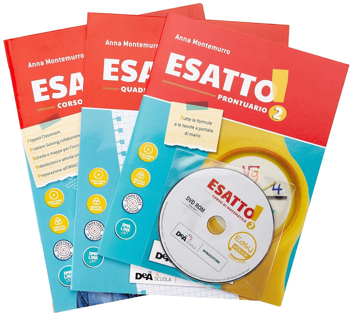 Esatto! Volume 2 + Quaderno Operativo 2 + Prontuario 2