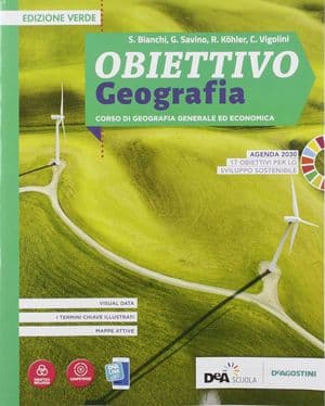 Copertina Obiettivo Geografia Edizione Verde - Volume + Ebook