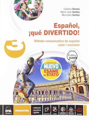 Copertina EspaãOl Â¡Que Divertido! Volume 3 Con Esame Di Stato EspañOl Nuevo