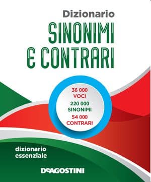 Copertina Dizionario Tascabile Sinonimi E Contrari