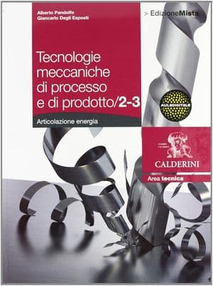 Copertina Tecnologie Meccaniche Di Processo E Di Prodotto  Energia 2  - Edizione Mista