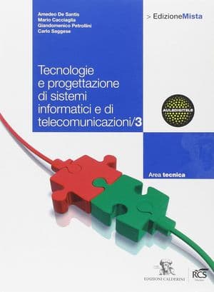Copertina Tecnologie Progettazione Di Sistemi Inform  E Telecom  Set 3 - Edizione Mista
