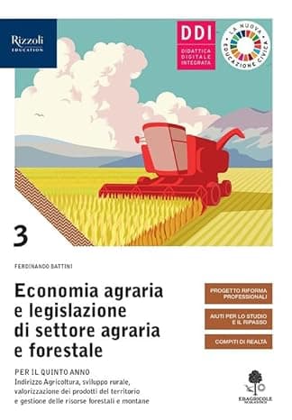 Economia Agraria E Legislazione Di Settore Agraria E Forestale