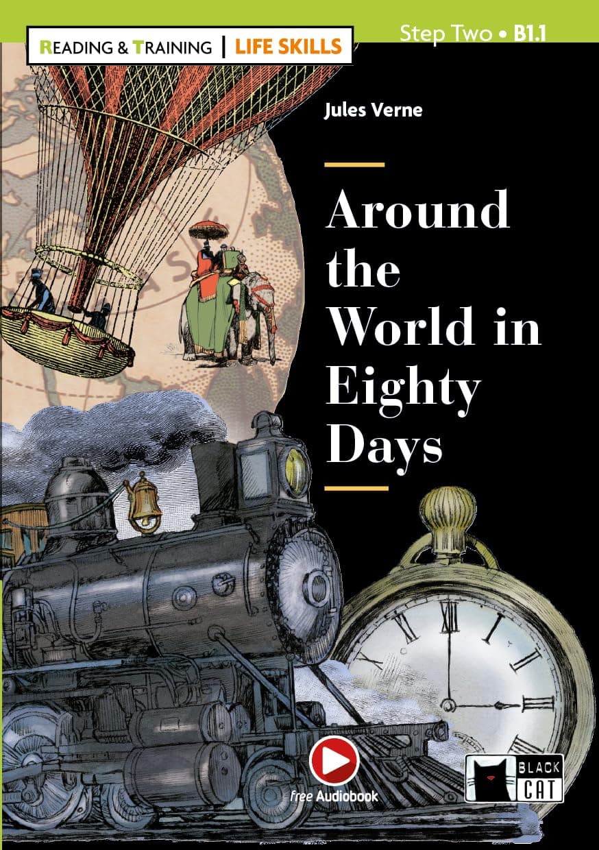Around The World In Eighty Days - Book + Cd Audio + App