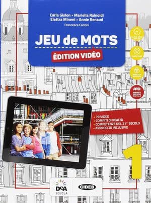 Copertina Jeu De Mots - ÃDition VidãO - Livre De L'Eleve Et Cahier 1 + Ebook