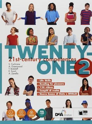 Copertina Twenty-One Student'S Book & Workbook 2 + Map It! 2