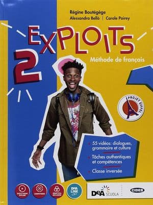 Copertina Exploits Volume 2 - Livre De Lâ´ÃLãVe + Cahier D'Exercises + Ebook