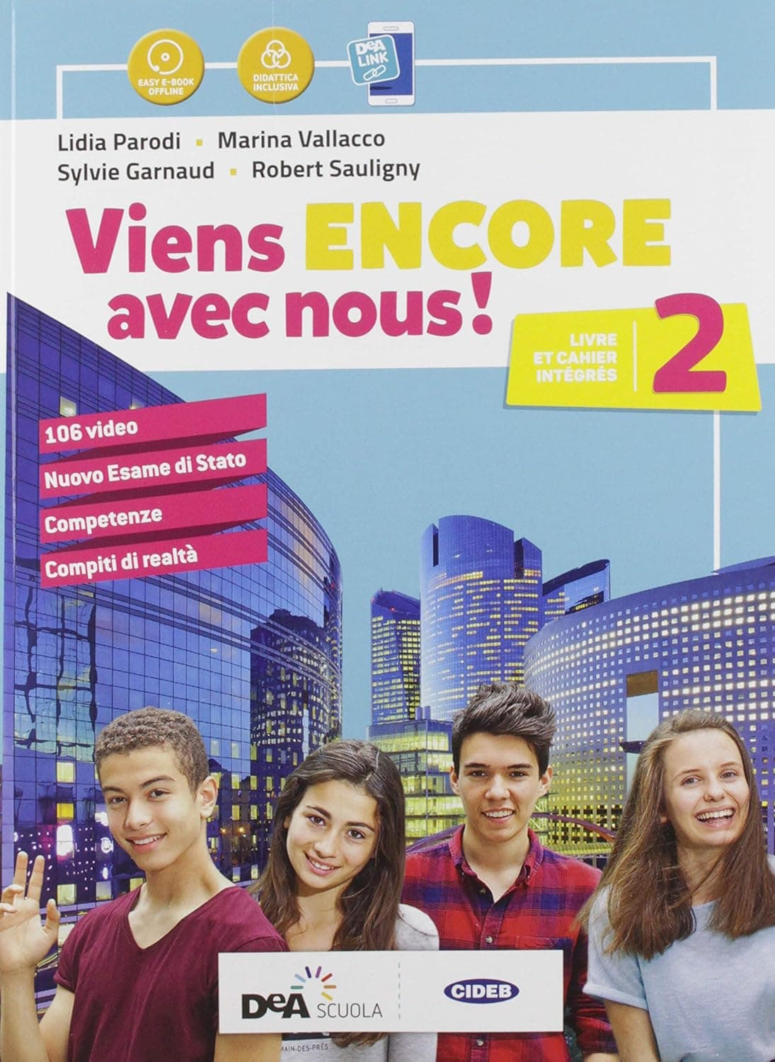 Viens Encore Avec Nous! Livre ÃLãVe Et Cahier D'Exercices 2+Cartes Mentales 2