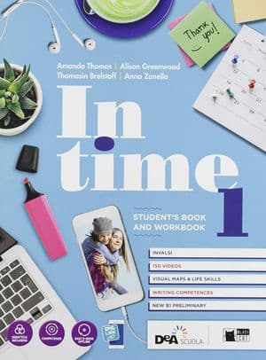 Copertina In Time-Starter+Tavola Dei Verbi+Student'S Book & Workbook1+Fasc.In Our Times