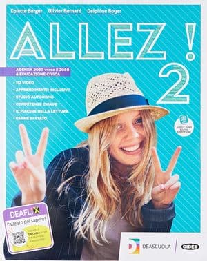 Copertina Allez !Livre De L'ÃLãVe Et Cahier 2 +Easy Ebook 2 (Su Dvd) + Ebook 2