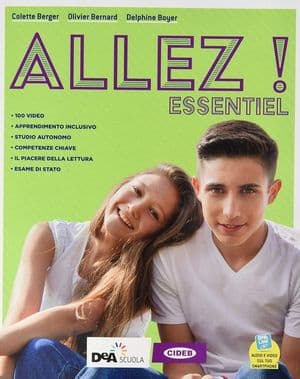 Copertina Allez ! Essentiel Livre De L'ÃLãVe Et Cahier Essentiel+Examens- Con Ebook