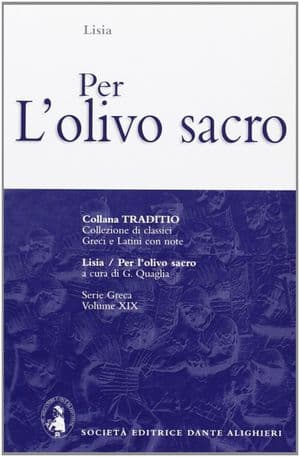 Copertina Per L'Olivo Sacro