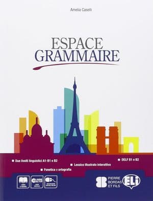 Copertina Espace Grammaire