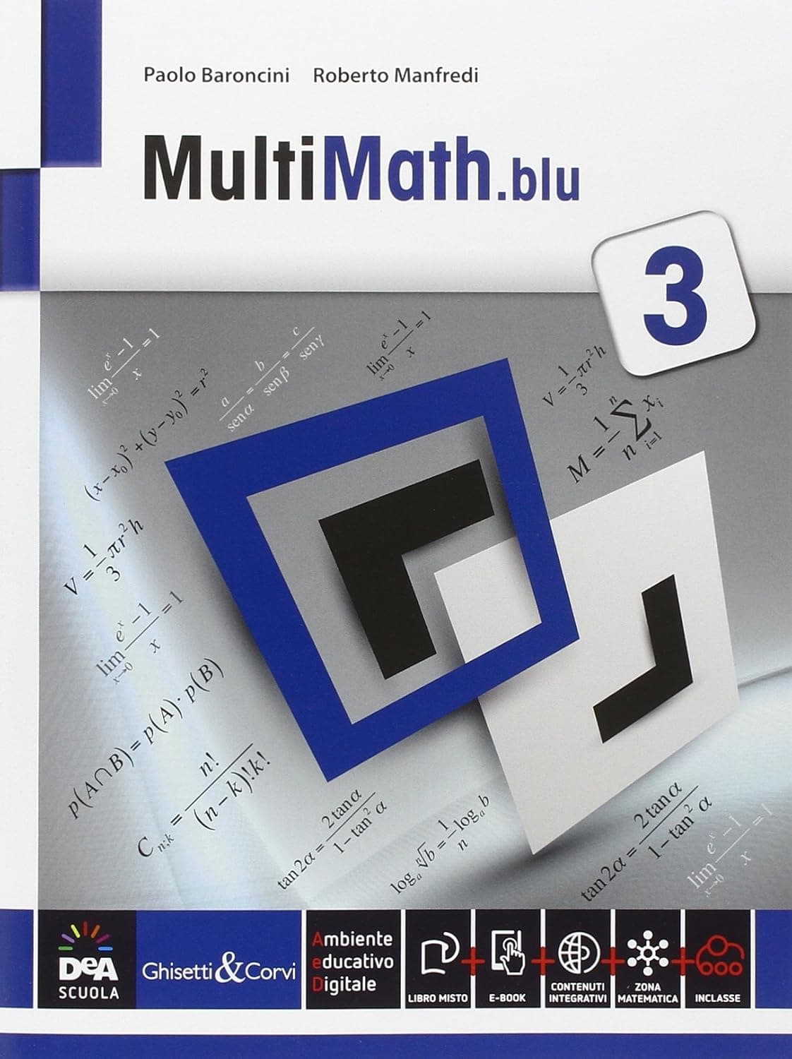 Multimath Blu Volume 3 + Ebook