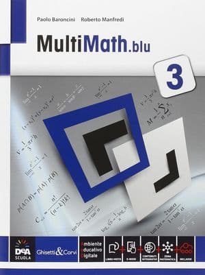 Copertina Multimath Blu Volume 3 + Ebook