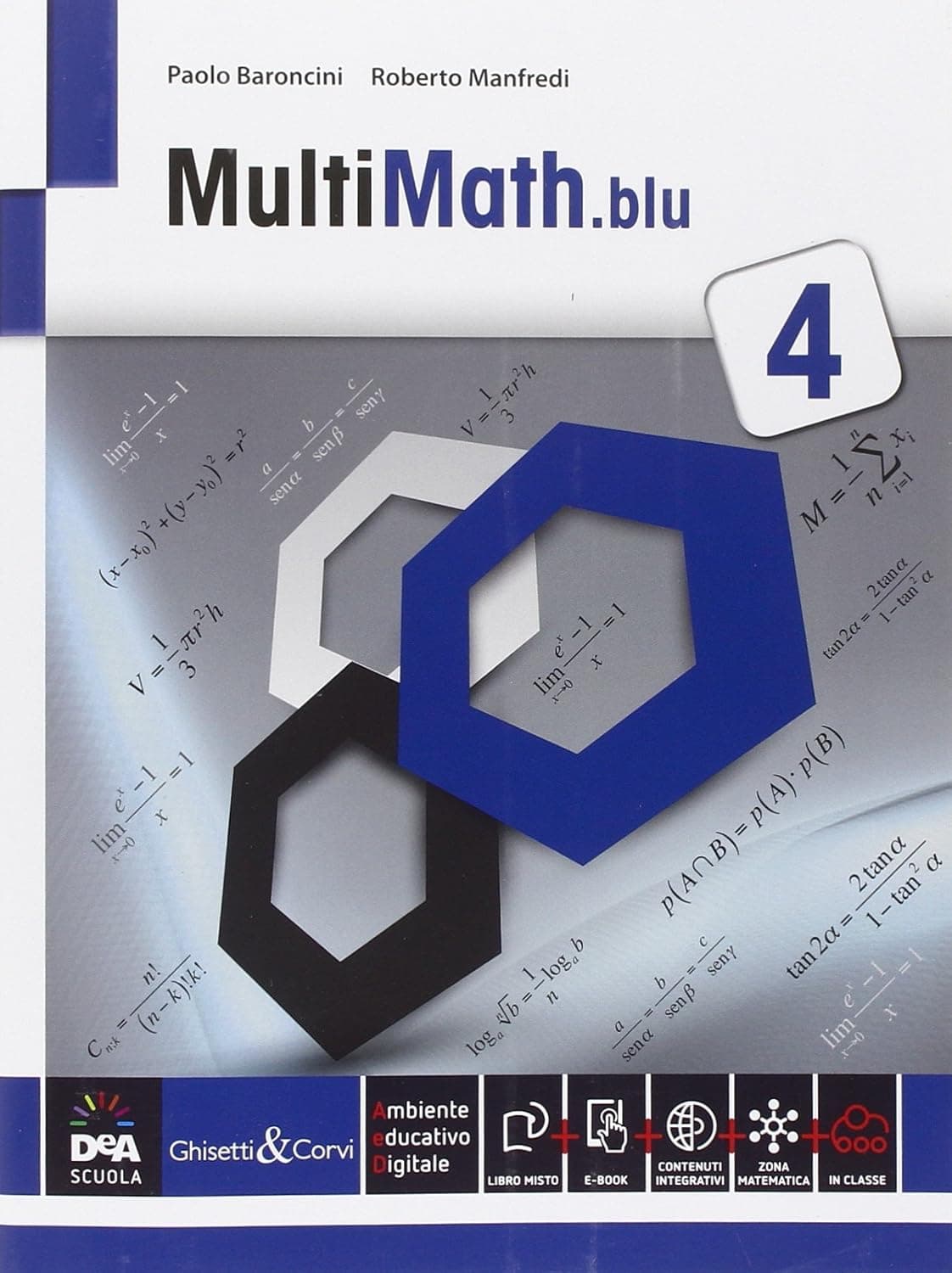 Multimath Blu Volume 4 + Ebook