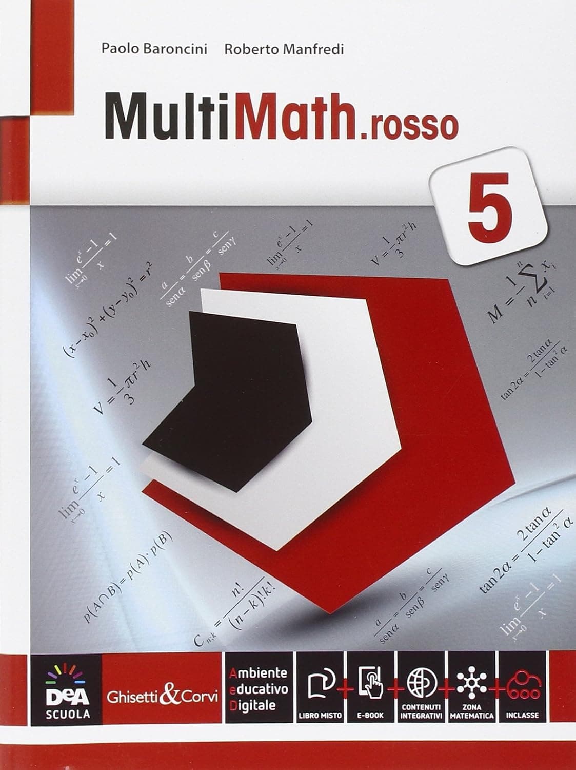 Multimath Rosso Volume 5 + Ebook