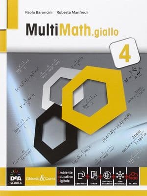 Copertina Multimath Giallo Volume 4 + Ebook