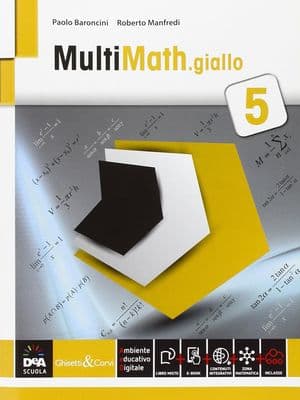 Copertina Multimath Giallo Volume 5 + Ebook