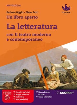 Copertina Libro Aperto Letteratura