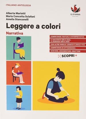 Copertina Leggere A Colori Narrativa + Abilita'