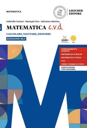 Copertina Matematica C.V.D. Ed.Blu Vol.5