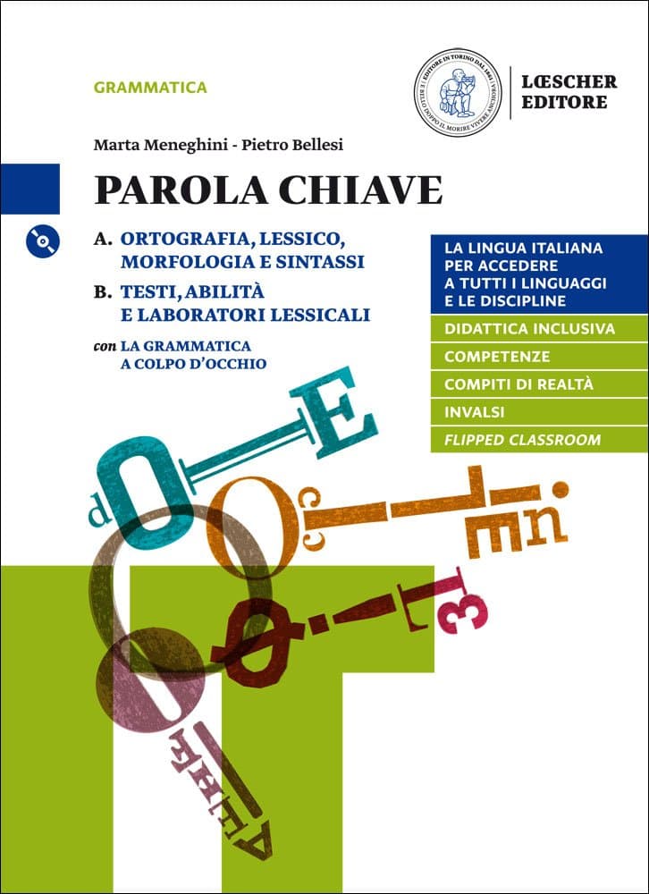 Parola Chiave V A+B+Grammatica+Dvdrom