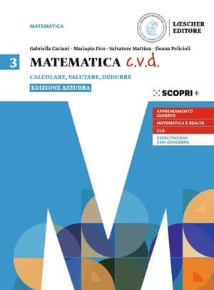 Copertina Matematica C.V.D. Ed.Azzurra V.3