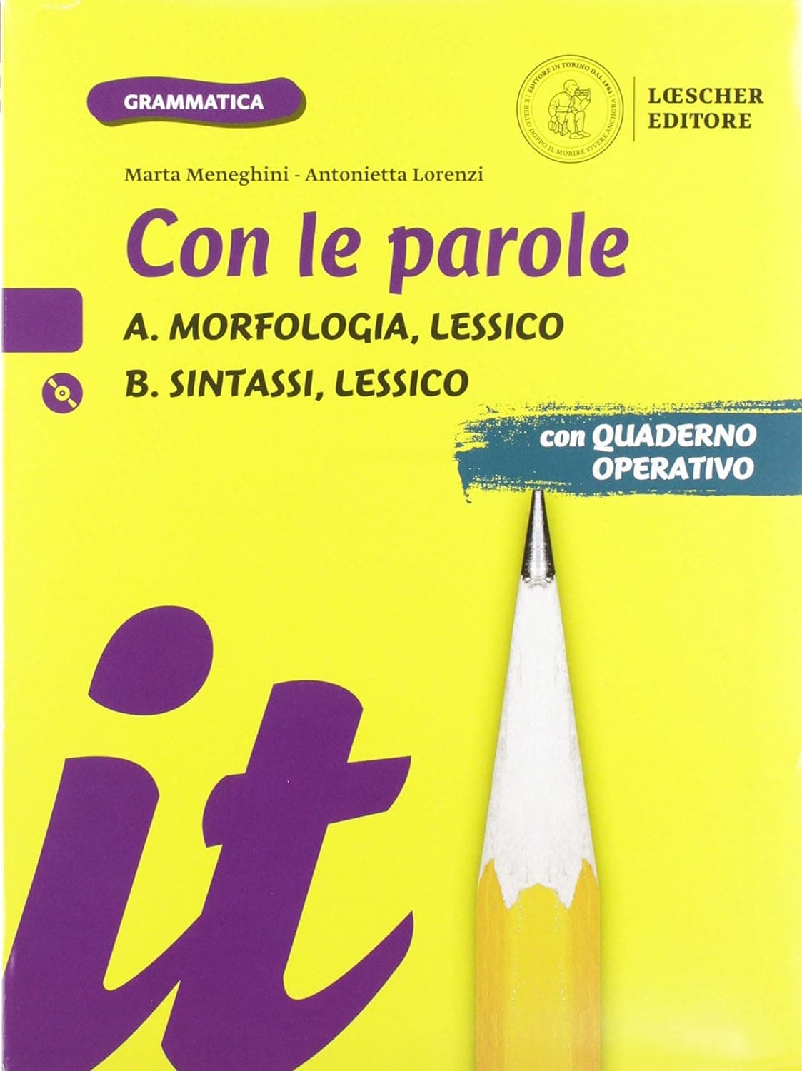 Con Le Parole Gialla A+B+Dvd+Pro+Sc+Occ